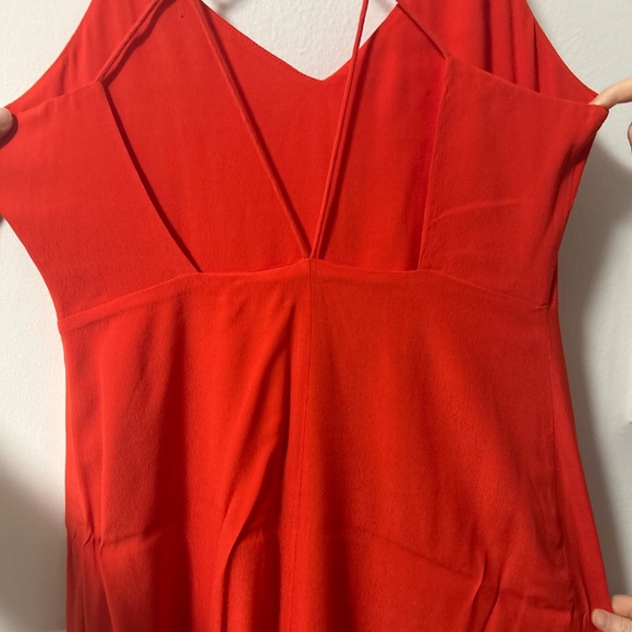Aritzia Wilfred Orange Midi Dress - Picture 3 of 3